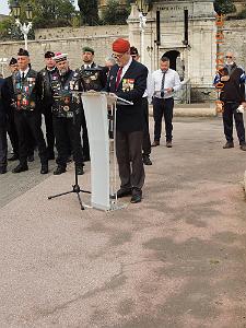 2022 10 23 TOULON CEREMONIE DU 38 EME ANNIVERSAIRE DE L ATTENTAT DU DRAKKAR A BEYROUTH (75)